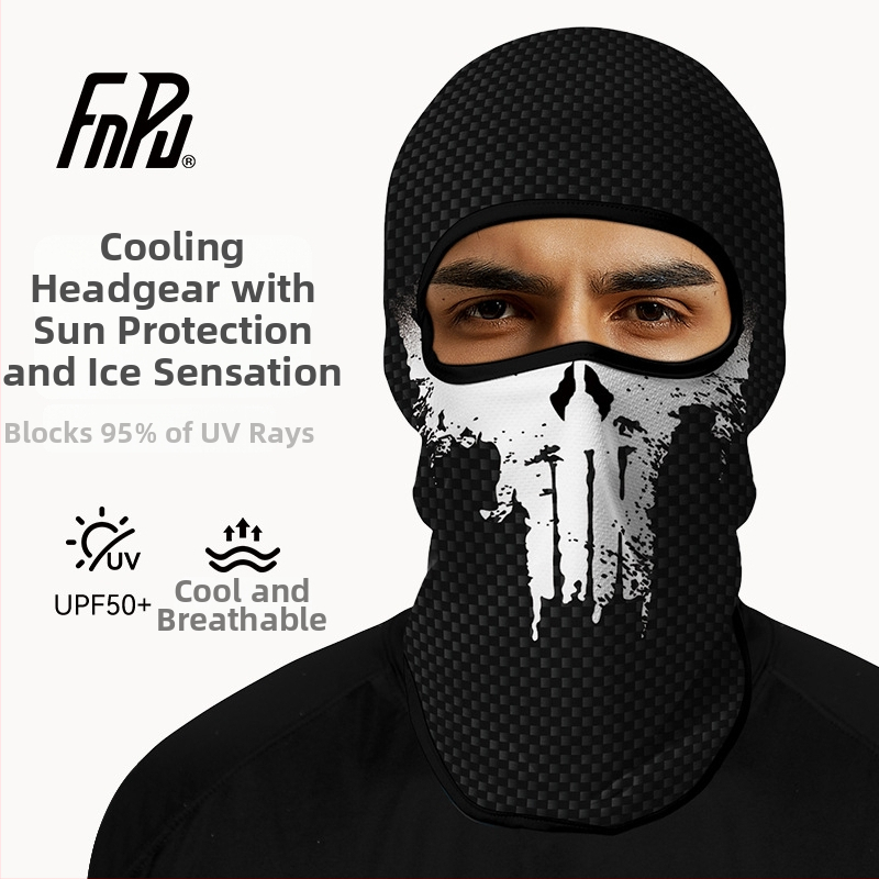 AFSA velosipēdistu maska - poliesteru audums, unisex, AFSA zīmols