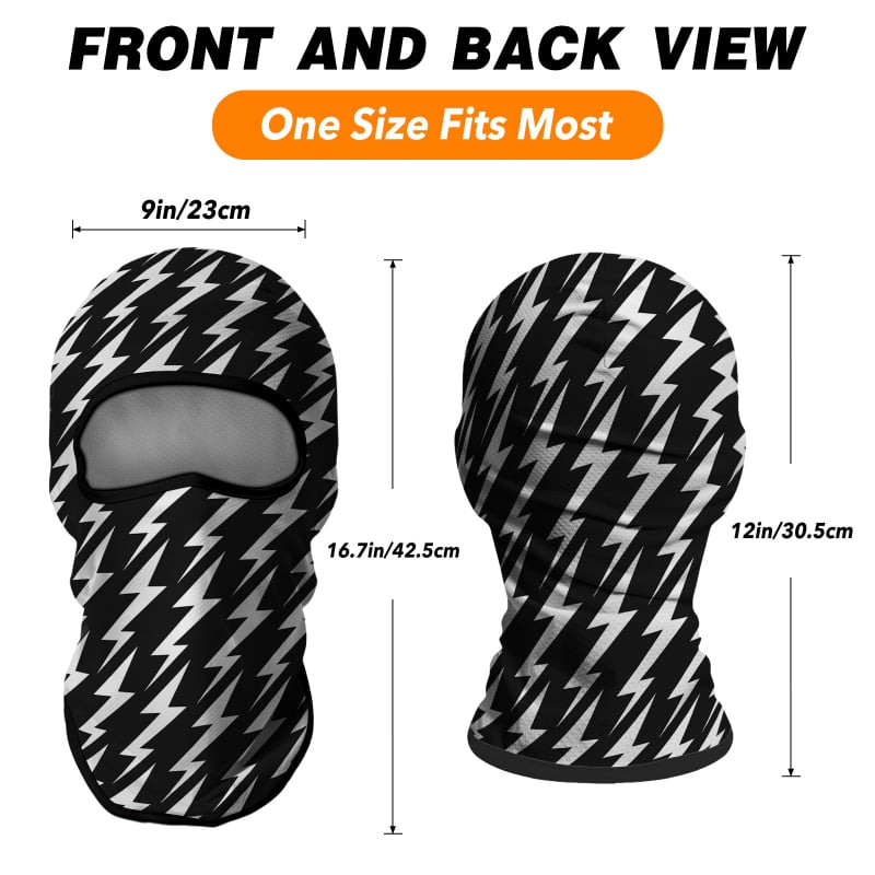 AFSA velosipēdistu maska - poliesteru audums, unisex, AFSA zīmols