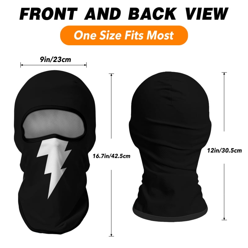 AFSA velosipēdistu maska - poliesteru audums, unisex, AFSA zīmols