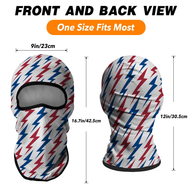 AFSA velosipēdistu maska - poliesteru audums, unisex, AFSA zīmols