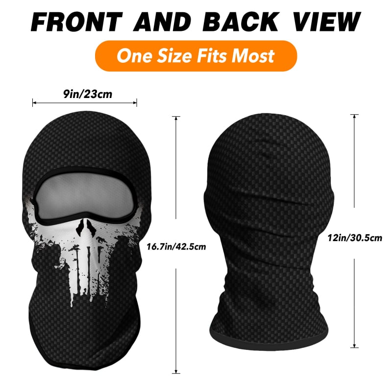 AFSA velosipēdistu maska - poliesteru audums, unisex, AFSA zīmols