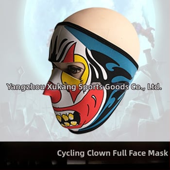 Velosipēdu maska ar vēja izturīgu dizainu, spoku motīvs, 58 g, SBR kompozīts, universāla