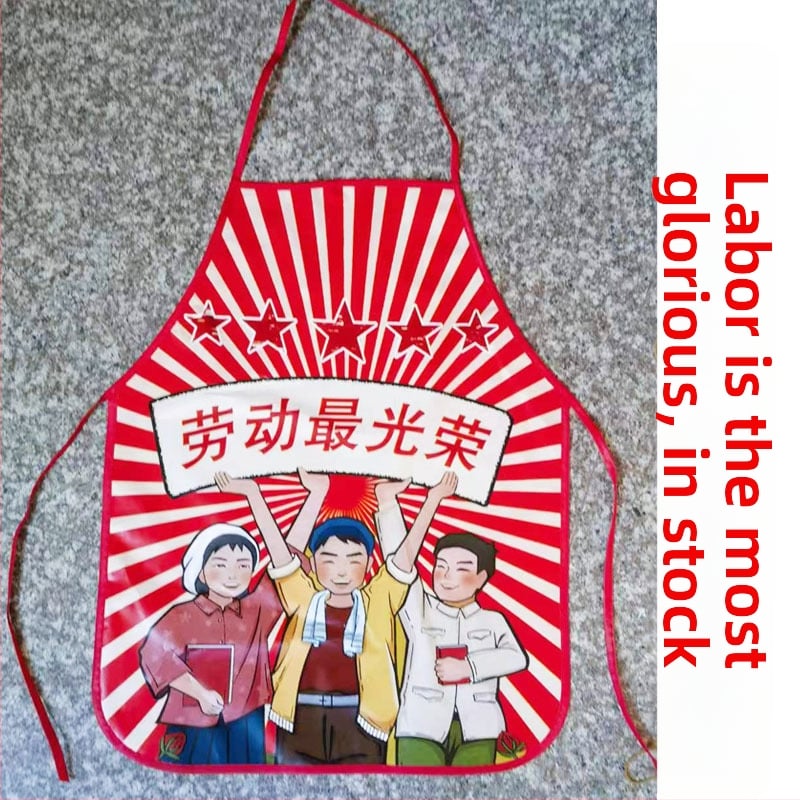 Vaikų EVA vandeniui atspari prijuostė su animaciniu raštu, saugumo lygis A, skirta 3–8 metų vaikams