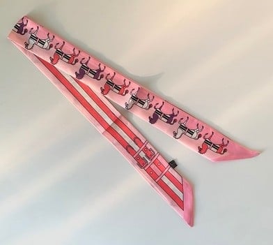 Šal za ručku torbe od simuliranog svile, twill tkanje, srednje duljine, ljeto