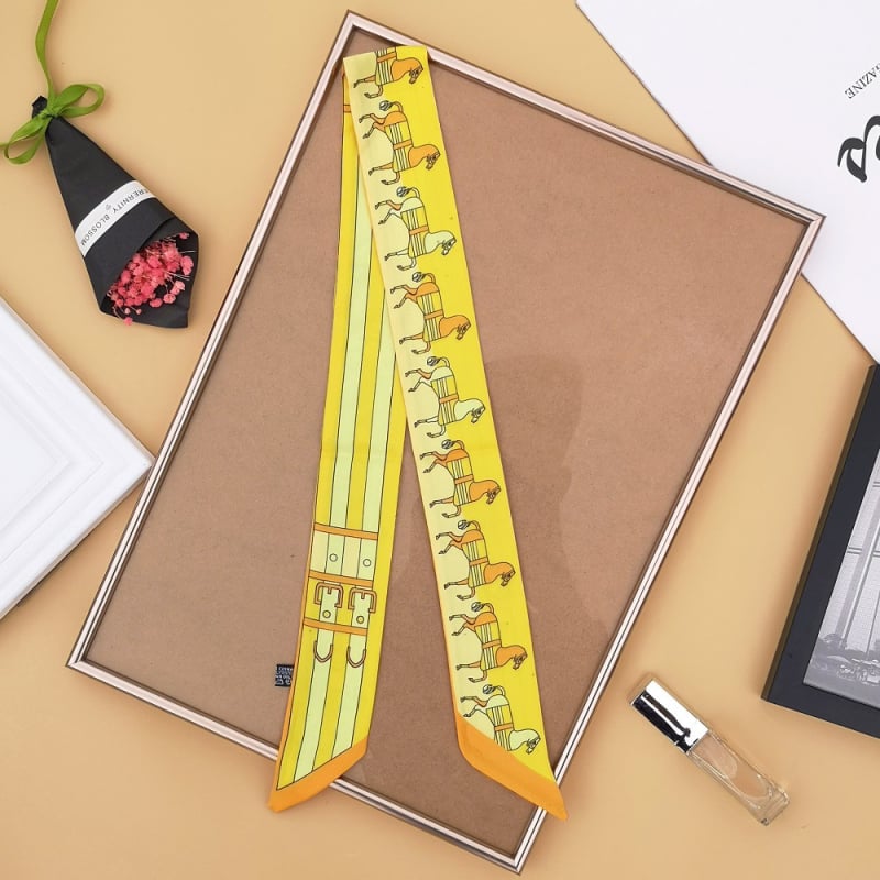 Šal za ručku torbe od simuliranog svile, twill tkanje, srednje duljine, ljeto