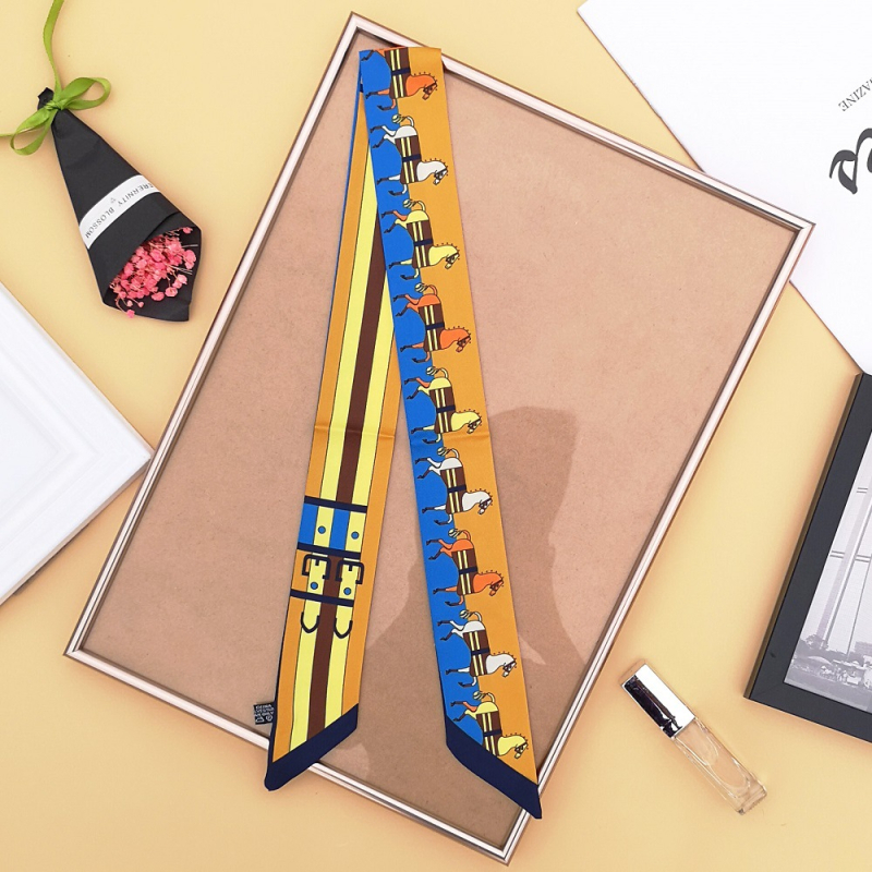 Šal za ručku torbe od simuliranog svile, twill tkanje, srednje duljine, ljeto