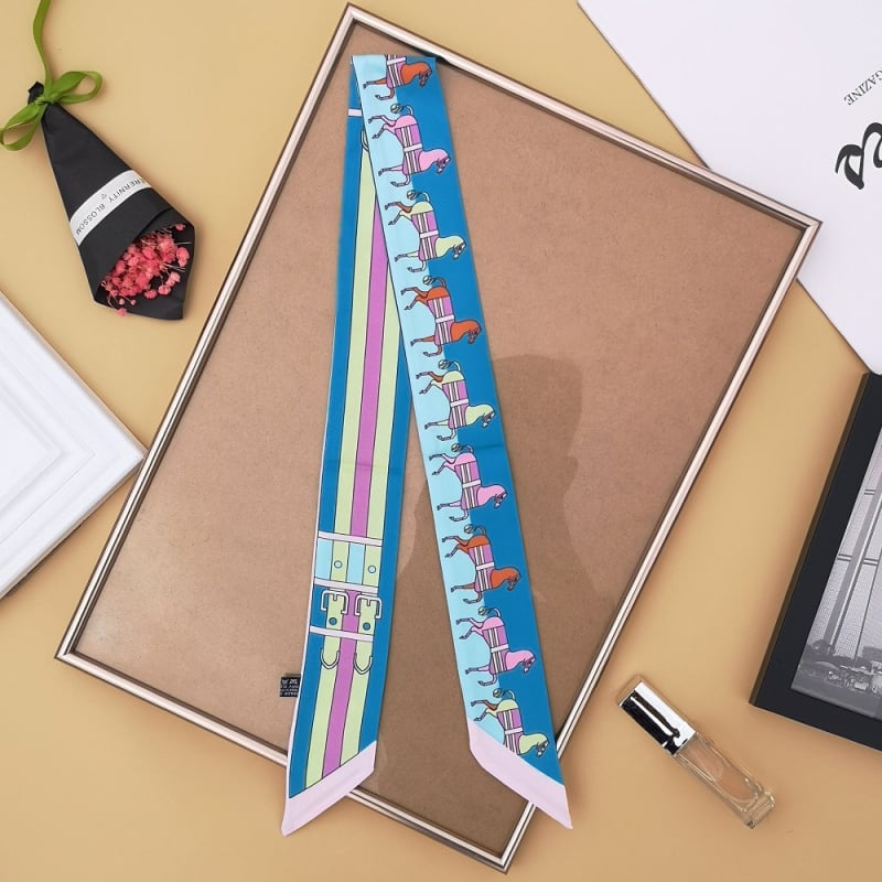 Šal za ručku torbe od simuliranog svile, twill tkanje, srednje duljine, ljeto