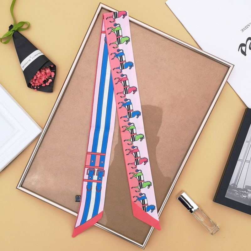 Šal za ručku torbe od simuliranog svile, twill tkanje, srednje duljine, ljeto