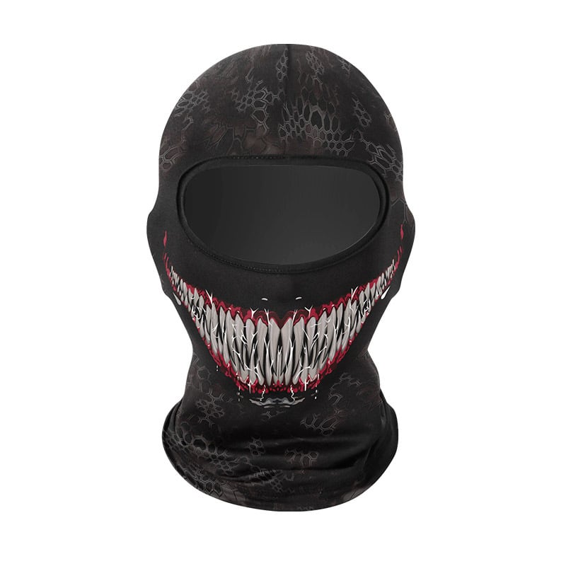 Velosipēdu sejas maska, universāla (Audums: Poliestera šķiedra / ice silk; Zīmols: Time bird)