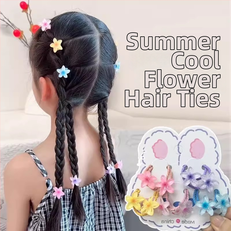 Detské doplnky na vlasy: Elsa princezná inšpirovaný set sponiek a kvetinová čelenka, bez stôp, ručná výroba, plast/ živica