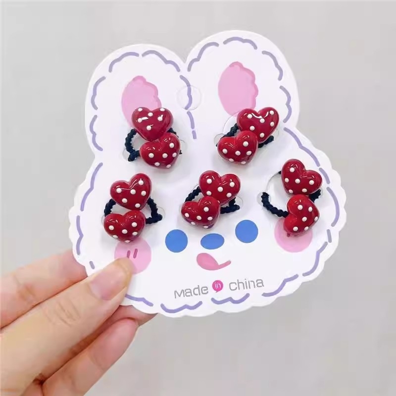 Аксесоар за коса за момичета: комплект Елза принцеса — лента за коса с цвете, еластичен ластик, ръчна изработка, пластмаса/смола