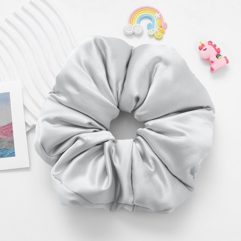 Svilena gumica za kosu, 30 momme, ručna izrada, korejski stil, visoka elastičnost