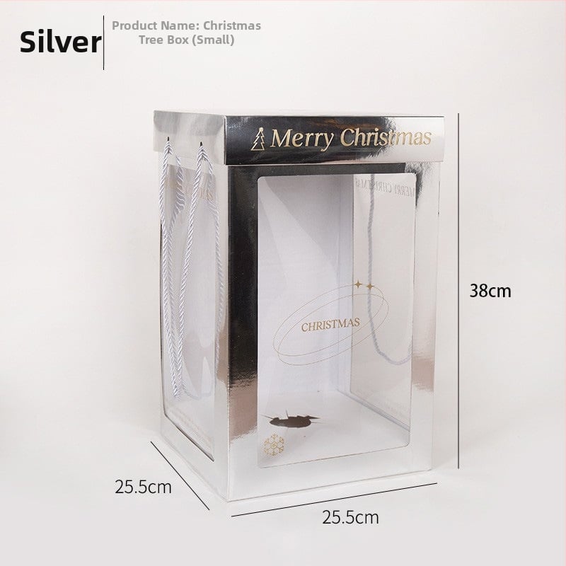 Liela Ziemassvētku tote soma no papīra — stils cits, dāvanu iepakojums