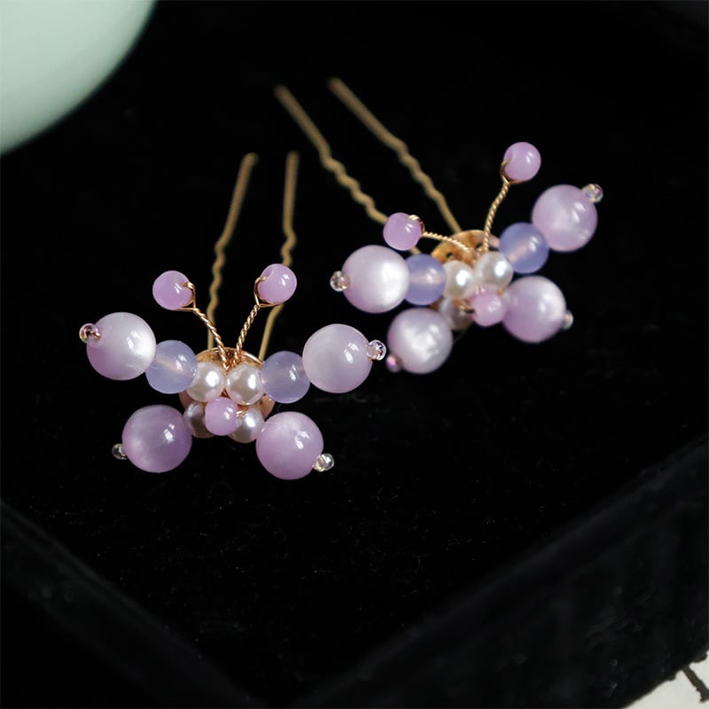 Etno stiilis juukseklips viljamotiiviga, käsitöö (Materjal: sulam; Stiil: etniline, naistele; Kujundus: puuvilja motiiv; Käsitööd; Väljalase: 2024. aasta sügis)