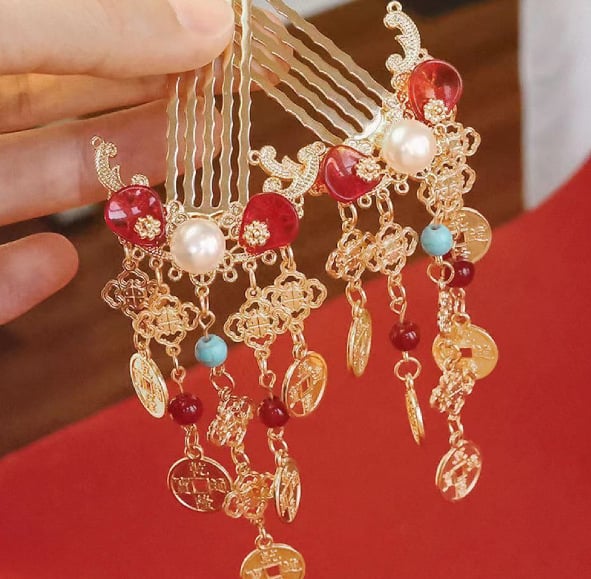 Vintage stila matu sprādze, unisex, no sakausējuma, izcelsme Shandong, 2024 vasaras izlaišana