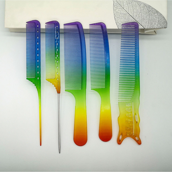 Frizerski češalj s oštrim repom, plastični, za opću upotrebu