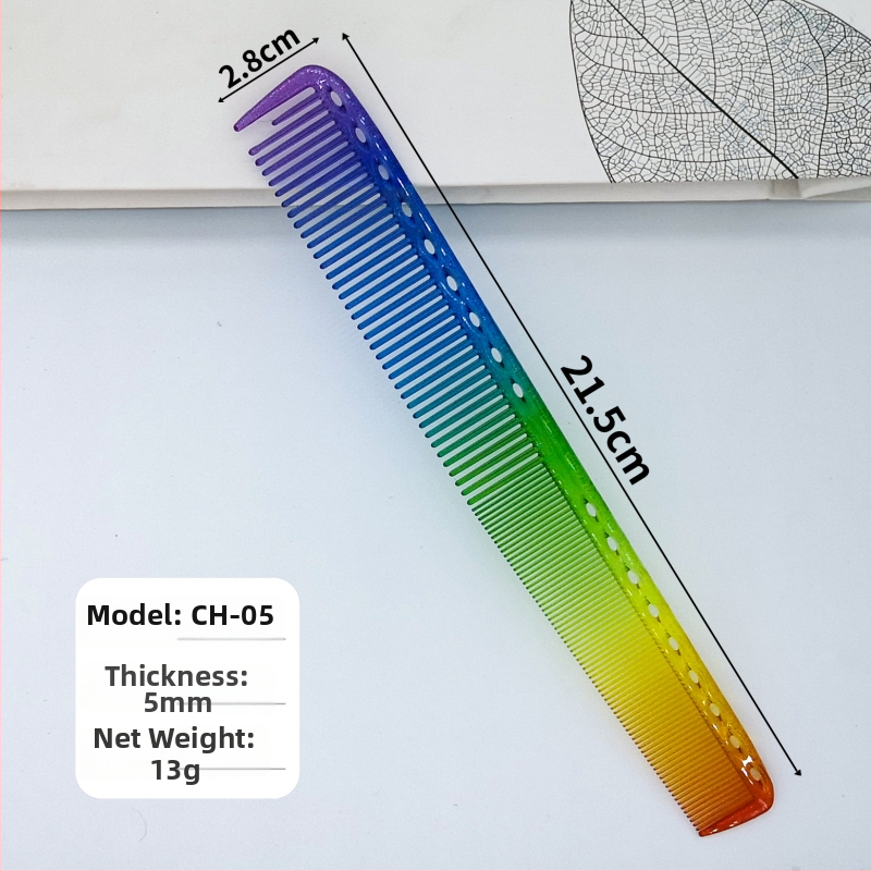 Frizerski češalj s oštrim repom, plastični, za opću upotrebu
