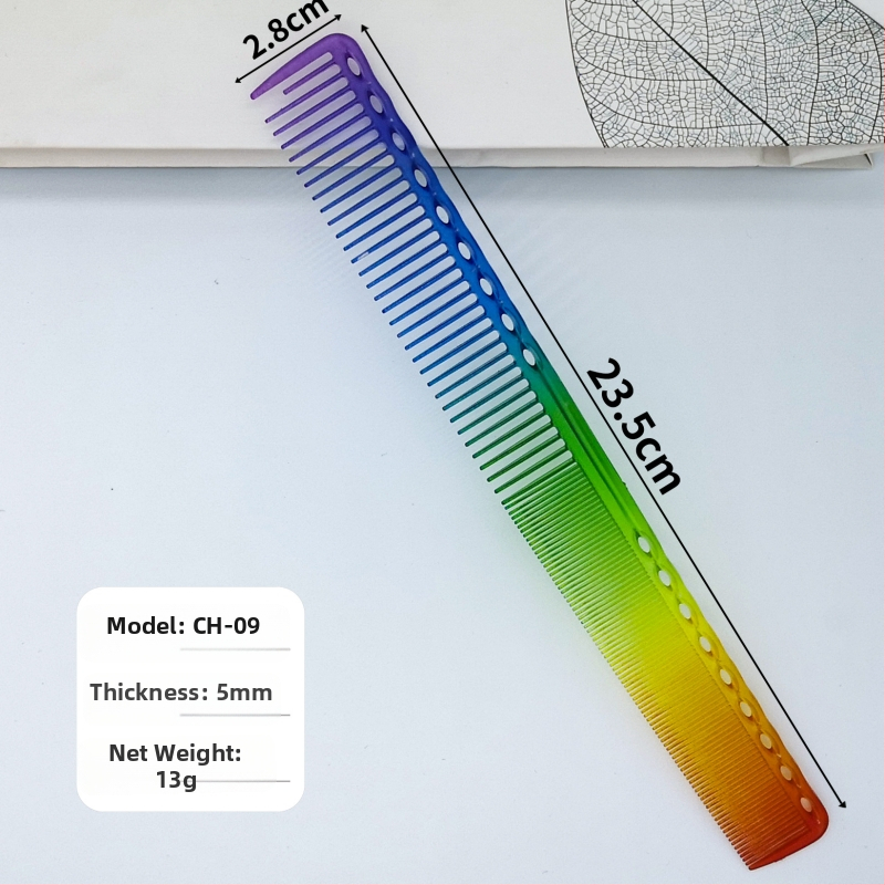 Frizerski češalj s oštrim repom, plastični, za opću upotrebu