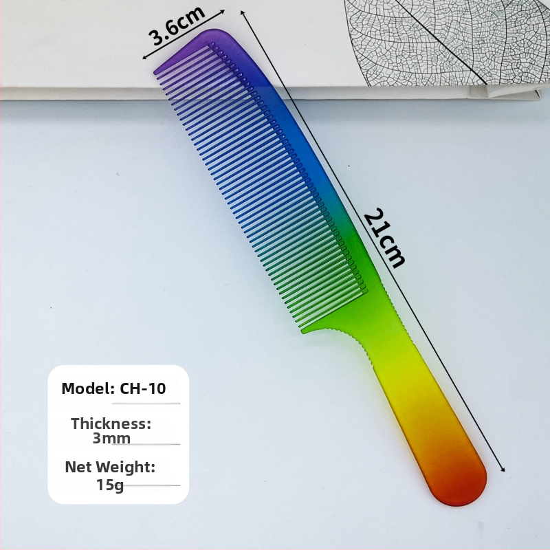 Frizerski češalj s oštrim repom, plastični, za opću upotrebu