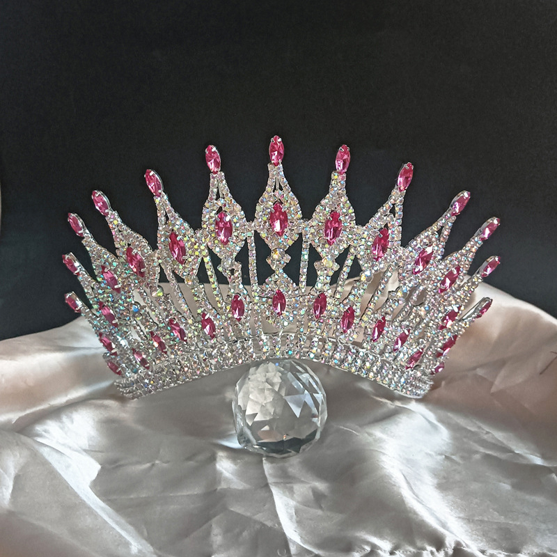 Krona od Rhinestonea, podesiva, dodatak za glavu