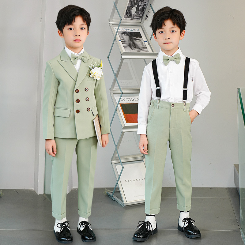 Детски костюм със сако – стил Англия; полиестер 80%; за деца над 8 г; сезон лято 2024 (Полиестер 80%, стил Англия, възраст 8+, лято 2024)