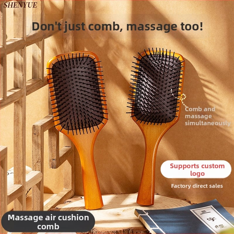 Četka za kosu s jastučem zraka za masažu vlasišta i oblikovanje kose, materijal Hemu