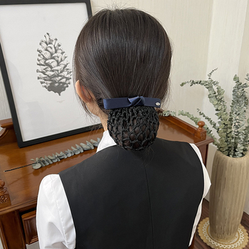 Metāla matu aksesuārs ar ziedu un loku, rokām darināts, zīmols Yifei, neatkarīgs iepakojums