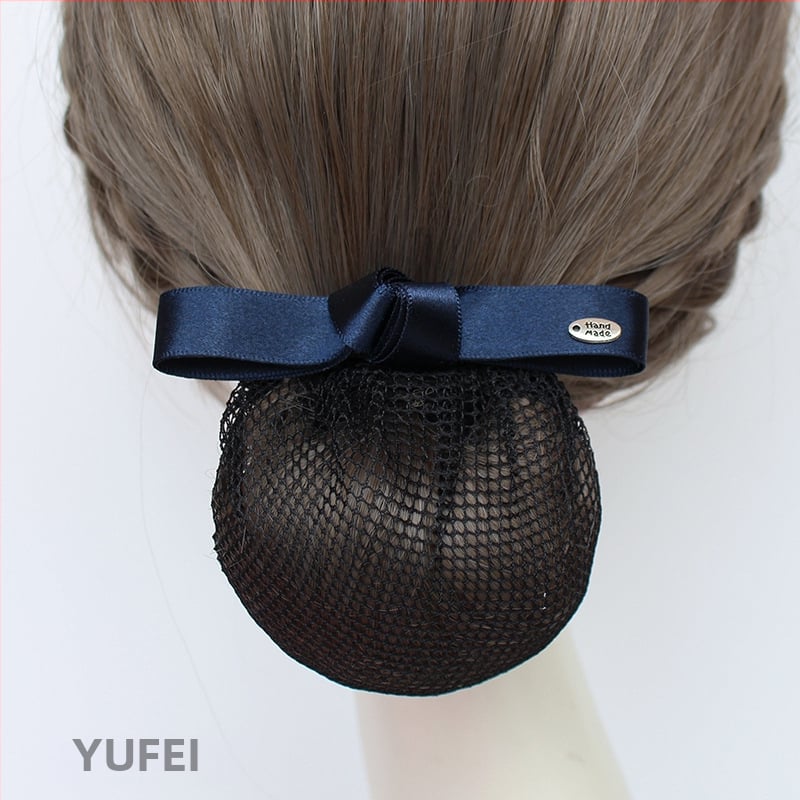 Metāla matu aksesuārs ar ziedu un loku, rokām darināts, zīmols Yifei, neatkarīgs iepakojums