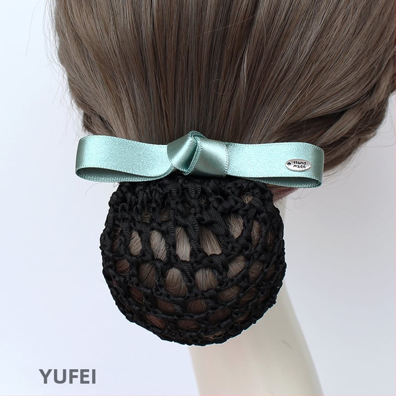 Metāla matu aksesuārs ar ziedu un loku, rokām darināts, zīmols Yifei, neatkarīgs iepakojums