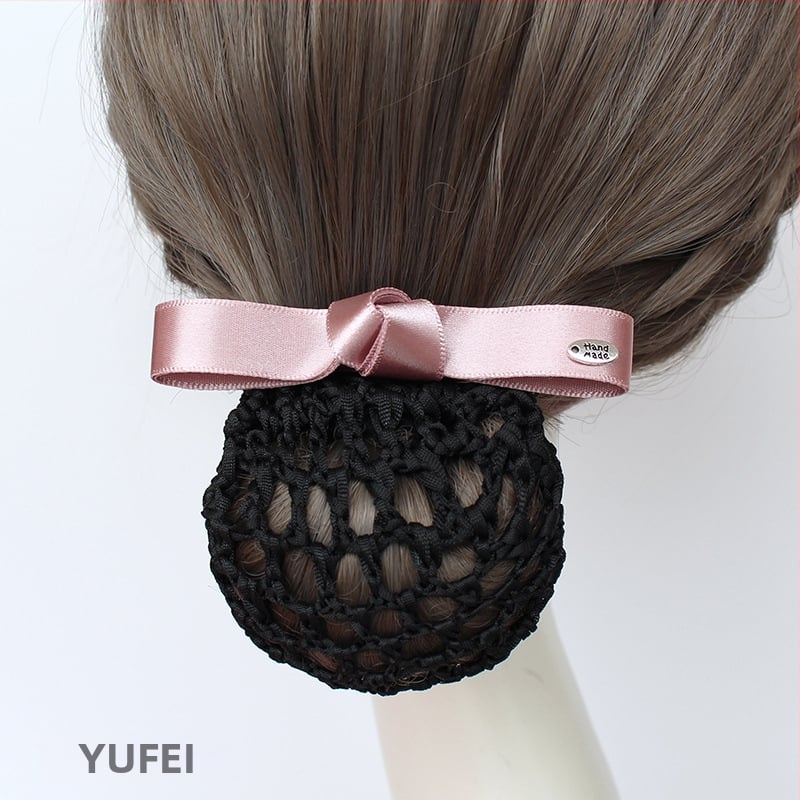 Metāla matu aksesuārs ar ziedu un loku, rokām darināts, zīmols Yifei, neatkarīgs iepakojums