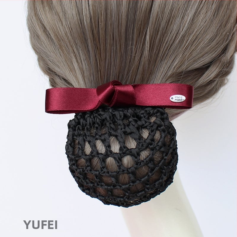 Metāla matu aksesuārs ar ziedu un loku, rokām darināts, zīmols Yifei, neatkarīgs iepakojums