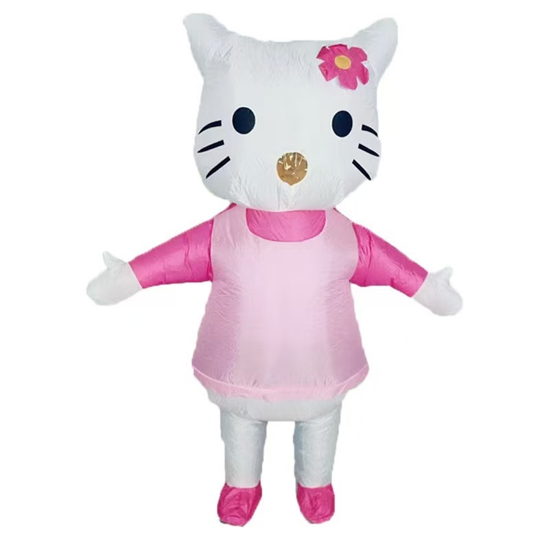 Naduvani kostim uskršnjeg zeca, stil vožnje, cijeli kostim za crtani cosplay rekvizitu, tkanina