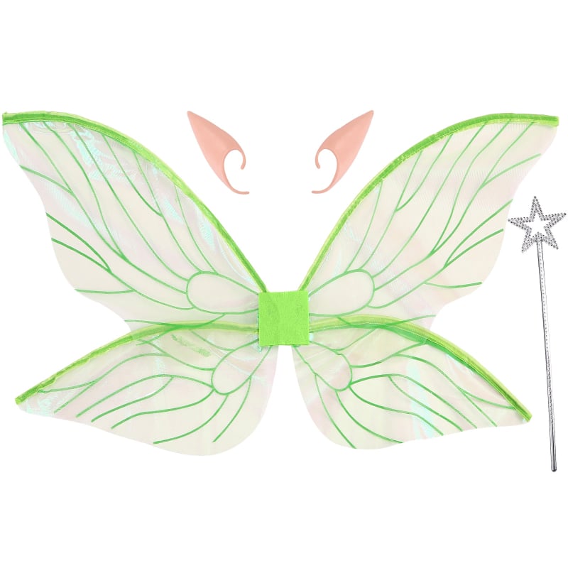 Φτερά αγγέλου – αξεσουάρ μακιγιάζ, ύφασμα, ραμμένα, κατάλληλα για παιδιά και ενήλικες, συσκευασμένα σε OPP σακούλα