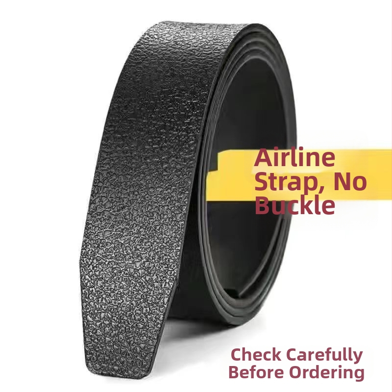 Curea de bărbați din piele naturală, cu motiv zodiac, cataramă din plastic, închidere cu șnur, lățime subțire