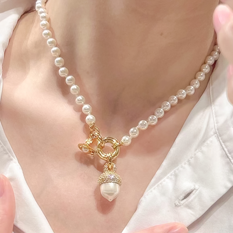 Colier pentru femei, cu zircon din cupru, lanț încrucișat, formă floare-geometrică, lungime 41–50 cm, electroplacare, stil lux ușor