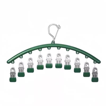 Cinka sakausējuma zeķu kniedes ar izliekto žāvēšanas statīvu, daudzklipu, neizstiepjams, mūsdienīgs minimālisma stils