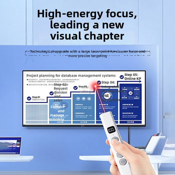 Απομακρυσμένος λέιζερ δείκτης για μετακίνηση σελίδων PPT και πίνακα, με ψηφιακό τηλεσκοπικό δείκτη