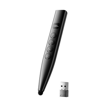 Απομακρυσμένος λέιζερ δείκτης για μετακίνηση σελίδων PPT και πίνακα, με ψηφιακό τηλεσκοπικό δείκτη