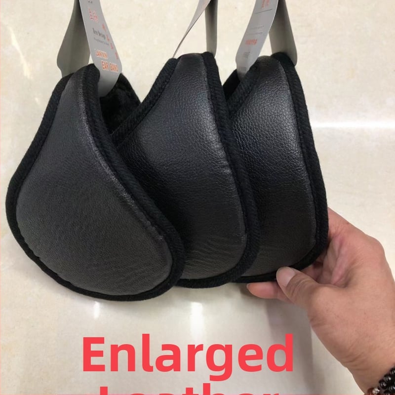 Unisex kašmiera ausu sargi, pūkaini, biezāki ziemas siltumam, ar karikatūras rakstu