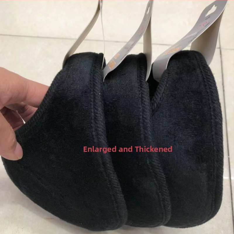 Unisex kašmiera ausu sargi, pūkaini, biezāki ziemas siltumam, ar karikatūras rakstu