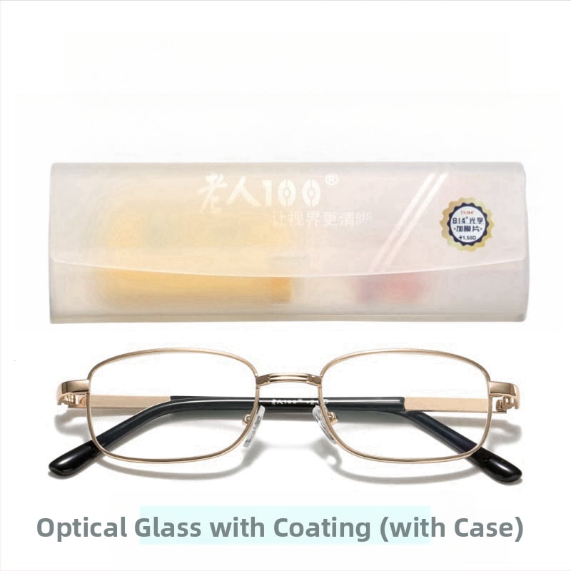 Lasīšanas briļļas, retro, metāla pilnais rāmis, lēcas no sveķiem, pret zilās gaismas, fotokromiskas, asfēriskas