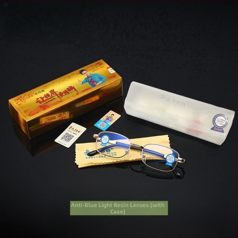 Lasīšanas briļļas, retro, metāla pilnais rāmis, lēcas no sveķiem, pret zilās gaismas, fotokromiskas, asfēriskas