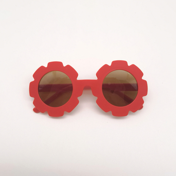 Bērnu saules brillēs ar apaļu rāmi, UV385 aizsardzība, PC lēcas un PC rāmis, nav polarizētas