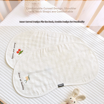 Prosop de eructație pentru bebeluși - bumbac 100%, absorbant, imprimeu desen animat, pentru nou-născuți 0-1 ani