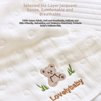 Prosop de eructație pentru bebeluși - bumbac 100%, absorbant, imprimeu desen animat, pentru nou-născuți 0-1 ani