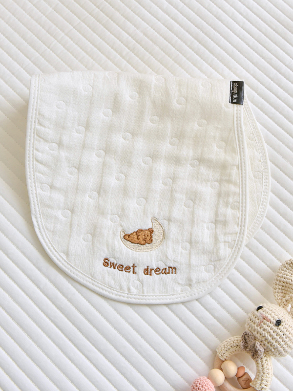 Prosop de eructație pentru bebeluși - bumbac 100%, absorbant, imprimeu desen animat, pentru nou-născuți 0-1 ani