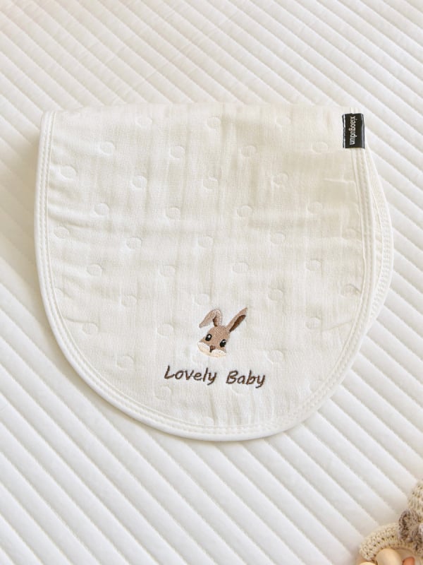 Prosop de eructație pentru bebeluși - bumbac 100%, absorbant, imprimeu desen animat, pentru nou-născuți 0-1 ani