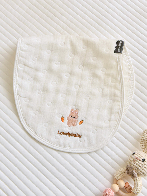Prosop de eructație pentru bebeluși - bumbac 100%, absorbant, imprimeu desen animat, pentru nou-născuți 0-1 ani