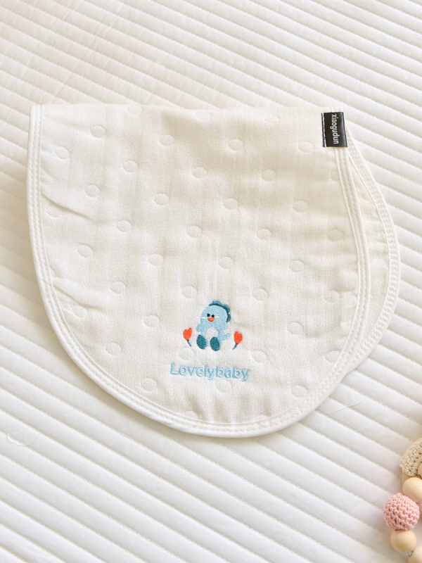 Prosop de eructație pentru bebeluși - bumbac 100%, absorbant, imprimeu desen animat, pentru nou-născuți 0-1 ani
