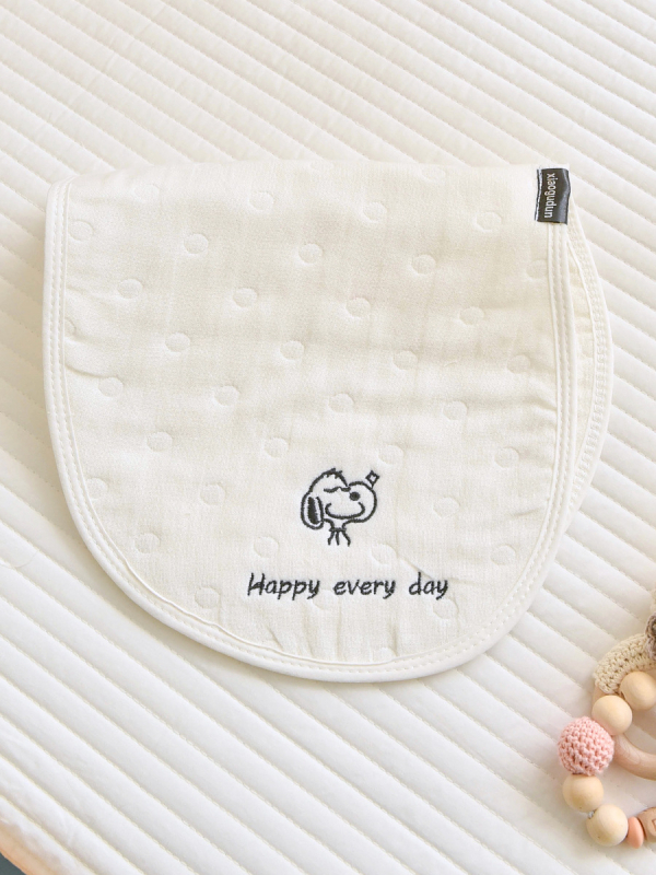Prosop de eructație pentru bebeluși - bumbac 100%, absorbant, imprimeu desen animat, pentru nou-născuți 0-1 ani
